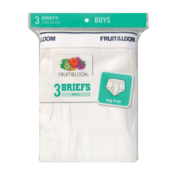 (DP) FTL Boy's Briefs 3 Pack Size Medium