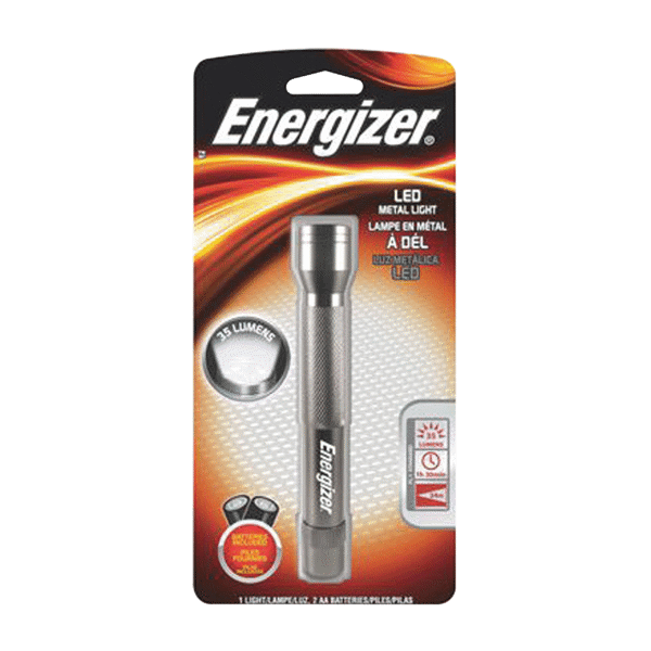 (Unavailable) ENML2AAS Energizer 2AA LED Metal Light