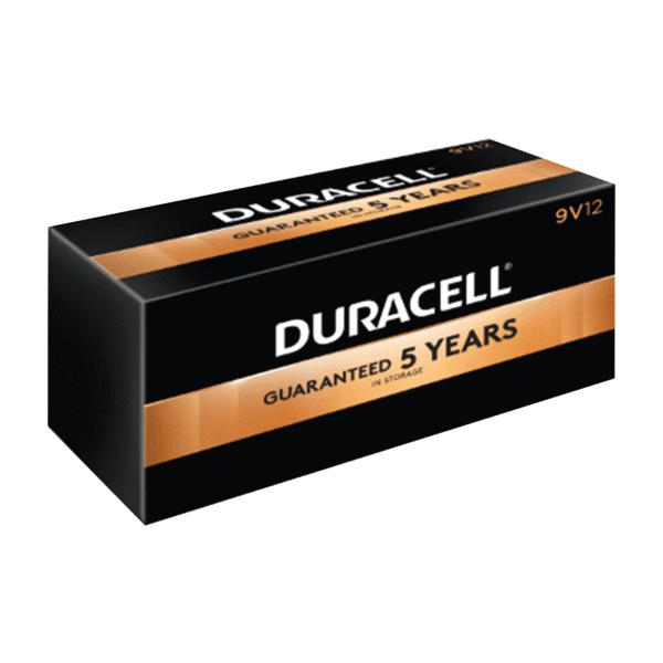 Duracell Coppertop 9V Alkaline Bulk