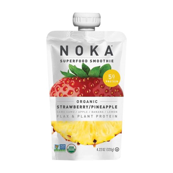 NOKA Strawberry Pineapple Smoothie 4.22oz