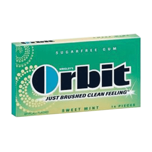 Orbit Sugarfree Sweet Mint 14Pc