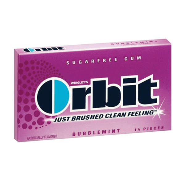 Orbit Bubblemint 14Pc