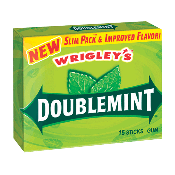 Wrigley's Doublemint Slim Pk 15 Stick