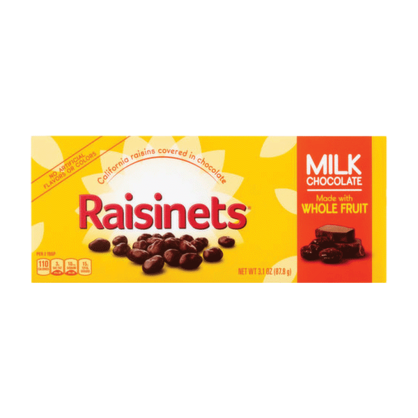 Raisinets Milk Chocolate 3.5oz 15ct