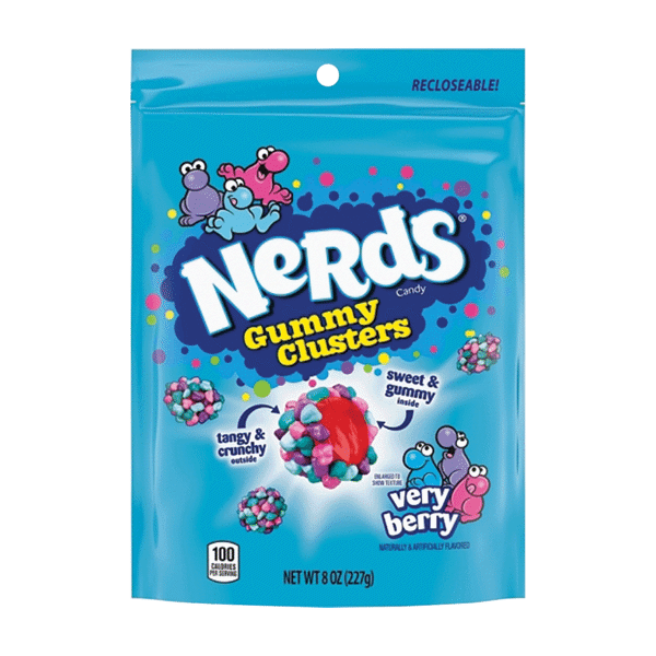 Nerds Gummy Clusters Very Berry 8oz