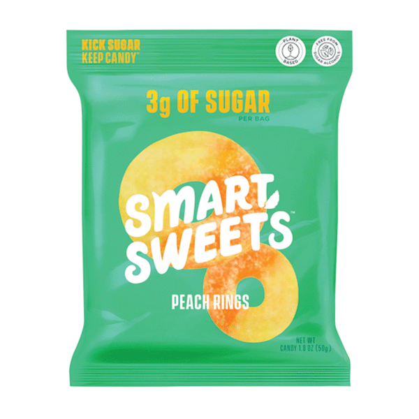Smartsweets Peach Rings 1.8oz