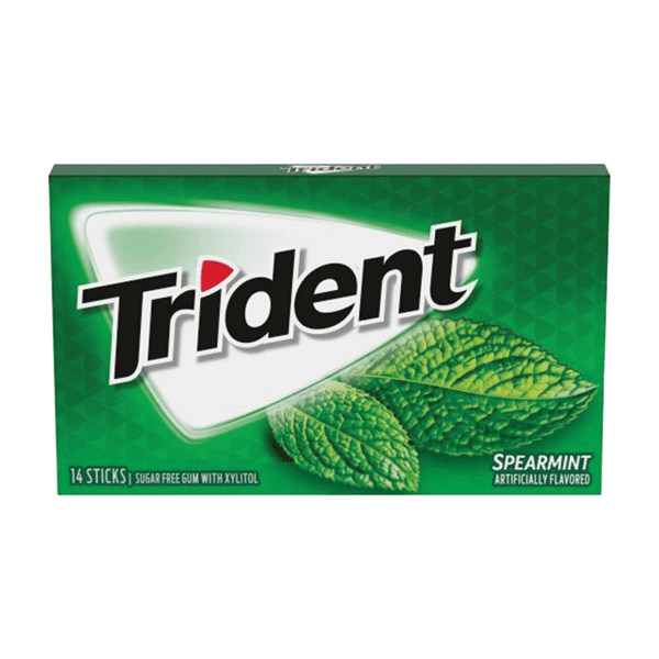 Trident Sugar Free Spearmint 14Stk