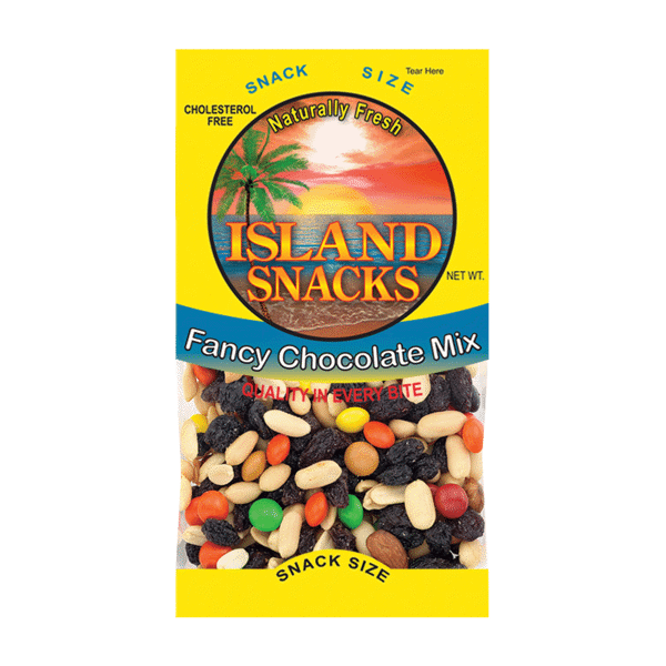 Island Snacks Fancy Chocolate Mix 3.25oz