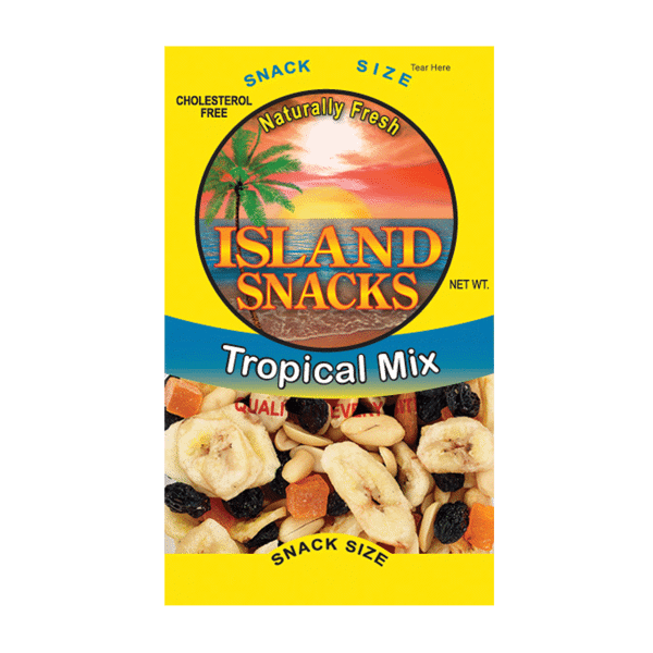 Island Snacks Tropical Mix 3.25oz
