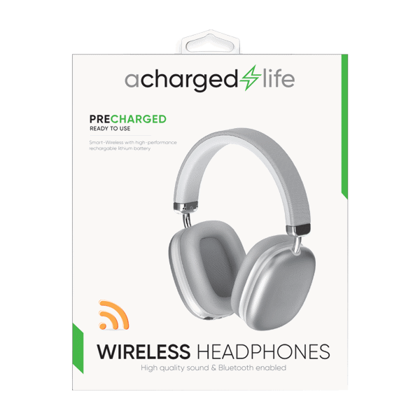 ACharged Life Wireless Headset Grey