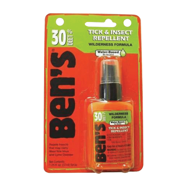 Ben's Tick & Insect Repellent Wilderness Formula 1.25oz (30% DEET)