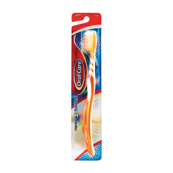 Oral Care Toothbrush Soft W/Clear Handle