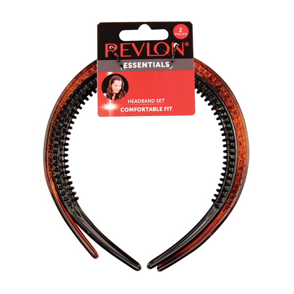 (DP) Revlon Essentials Scroll Headbands 2Ct