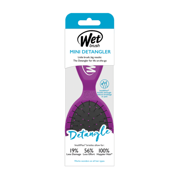 Wet Brush Mini Detangler Purple
