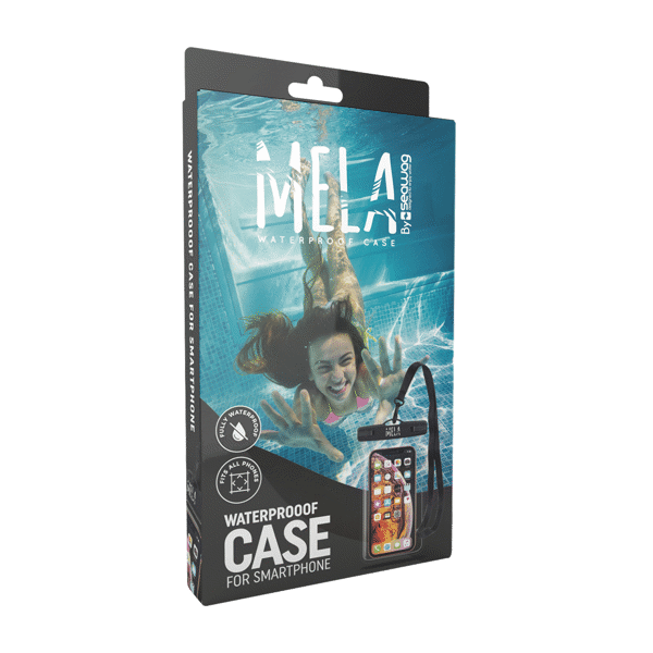 MELA Waterproof Case for Smartphone Black