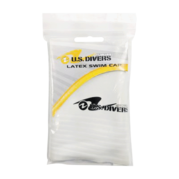 US Divers Latex Swim Cap Black #SA1770101
