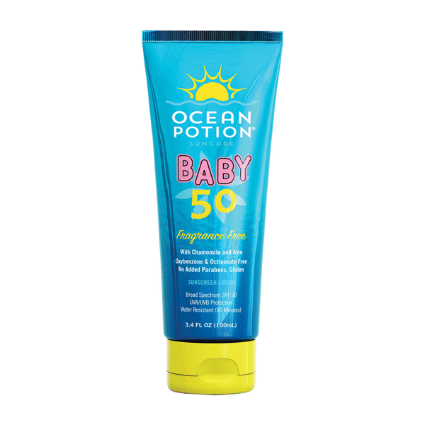 (Coming Soon) Ocean Potion Sunscreen Lotion SPF#50 Babies w/Chamomile 3.4oz