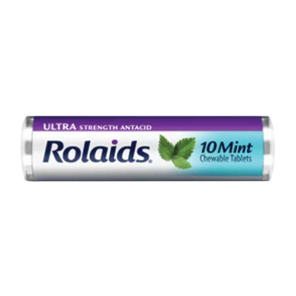 Rolaids Ultra Strength Mint 10ct 12pk