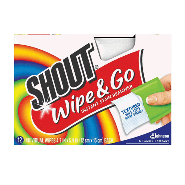 Shout Wipes 12Ct
