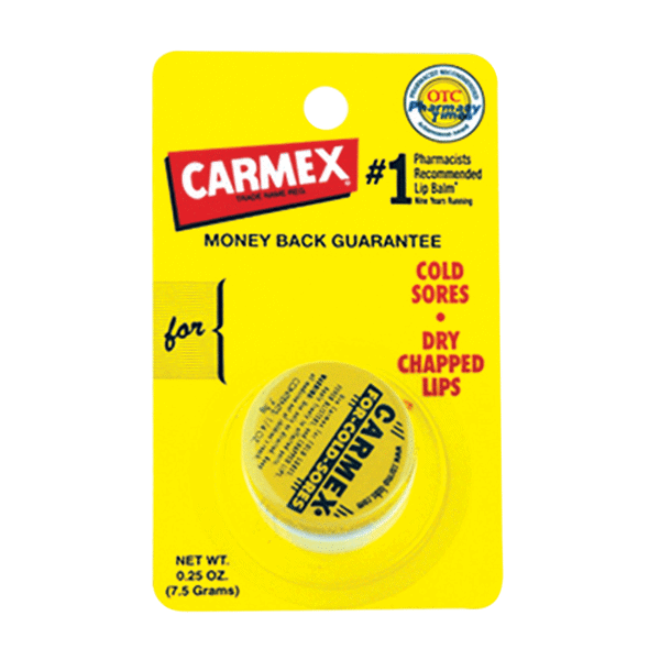 Carmex Jar Blister Pak .25oz