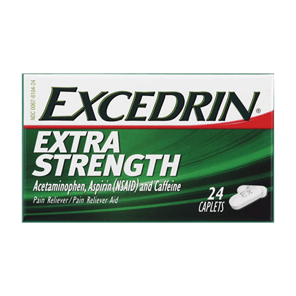 Excedrin Extra Strength Caplets 24Ct