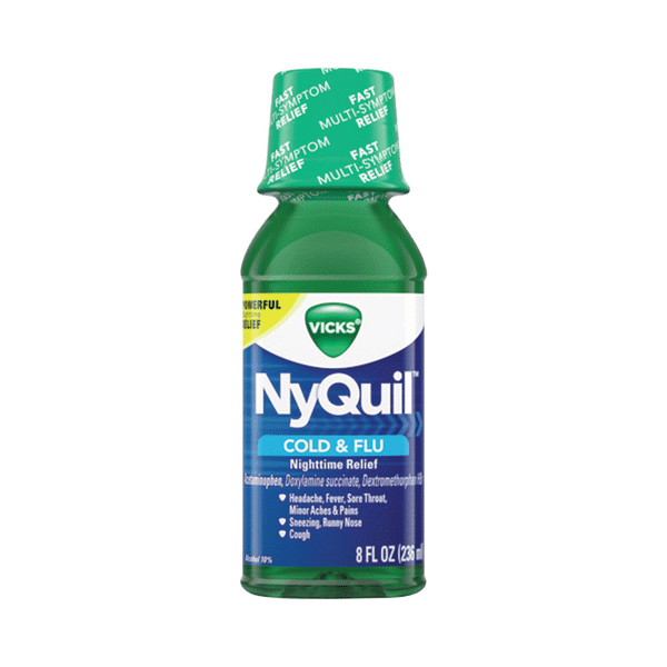 Vicks Nyquil Cold/Flu Liquid 8oz