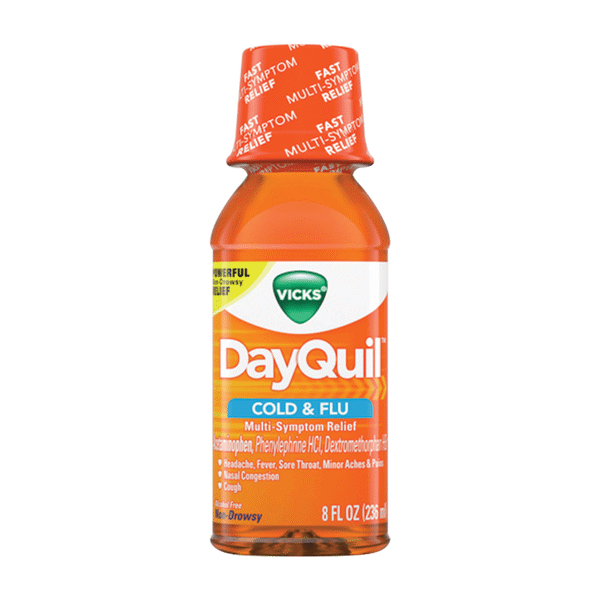 Vicks Dayquil Cold/Flu Liquid 8oz