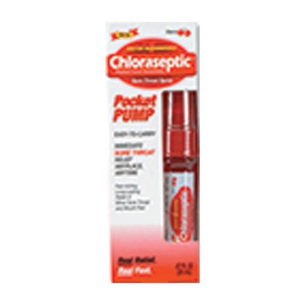 Chloraseptic Pocket Pump Spray .67oz