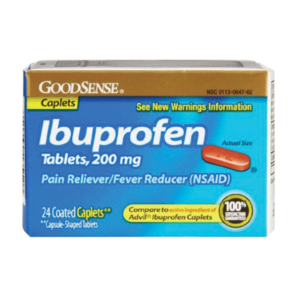 GoodSense Ibuprofen Caplets 24ct