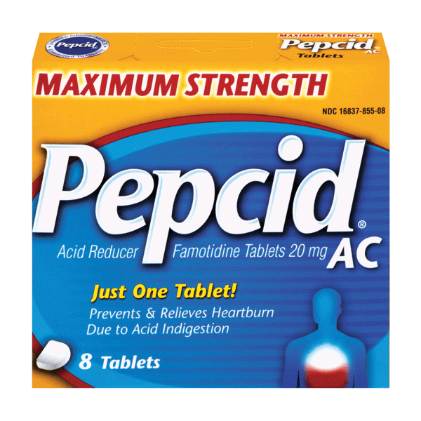 Pepcid AC Max Strength Tablets 8Ct
