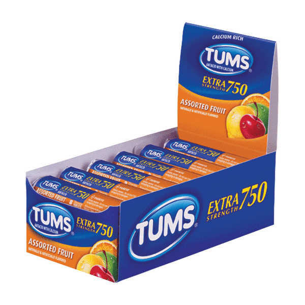 Tums E-X Assorted Fruit Dispenser