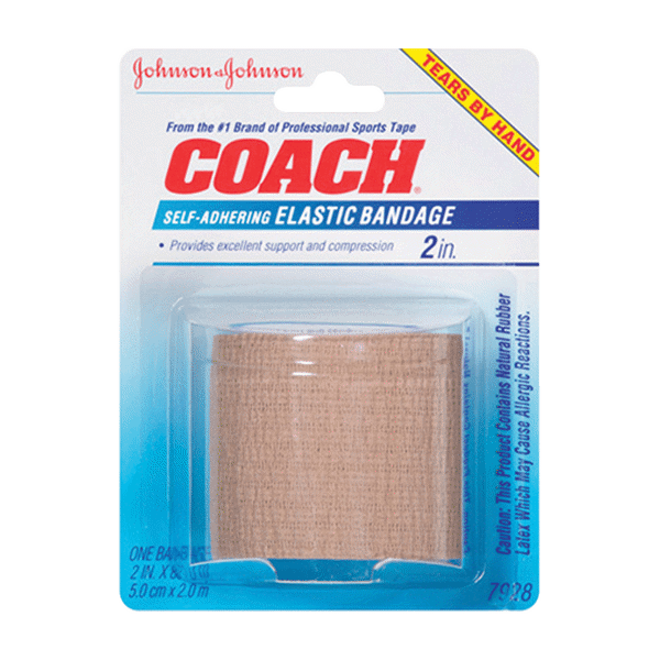 (DP) J&J Coach Self Adhering Elastic Bandage 2"