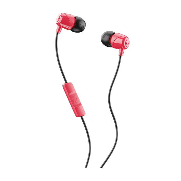 Skullcandy Jib Wired Earbuds W/Mic Red/Black/Red