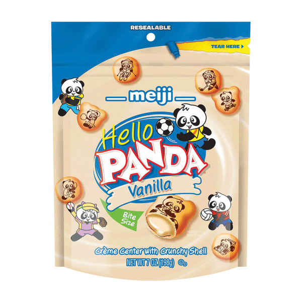 Meiji Hello Panda Vanilla 7oz