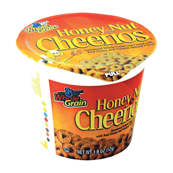 GM Honey Nut Cheerios Cereal Cup 1.8oz