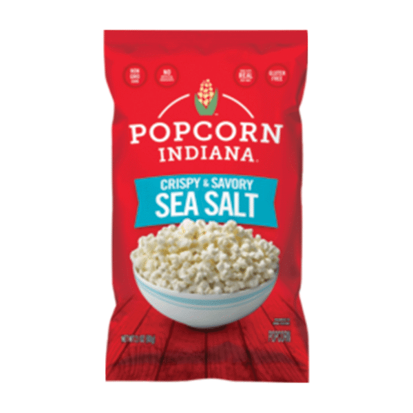 Indiana Popcorn Crispy & Savory Sea Salt 2.1oz