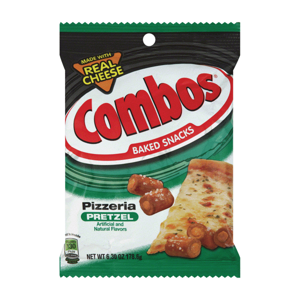 Combos Snacks Pizzeria Pretzel Bag 6.3oz