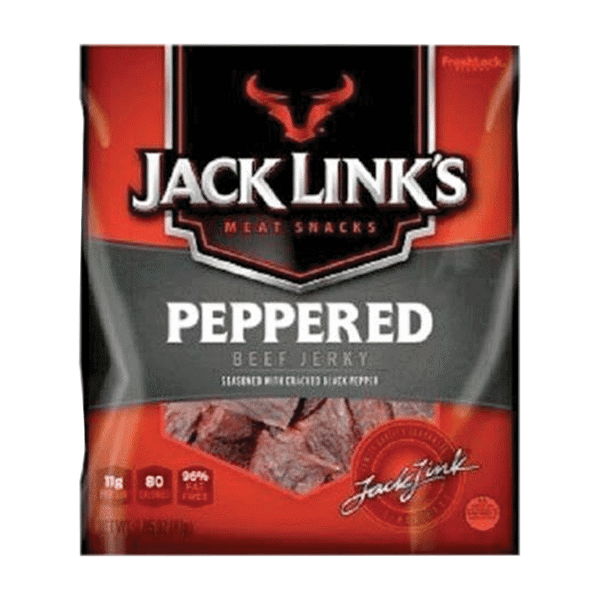 Jack Link's Peppered Beef Jerky Bag 2.85oz