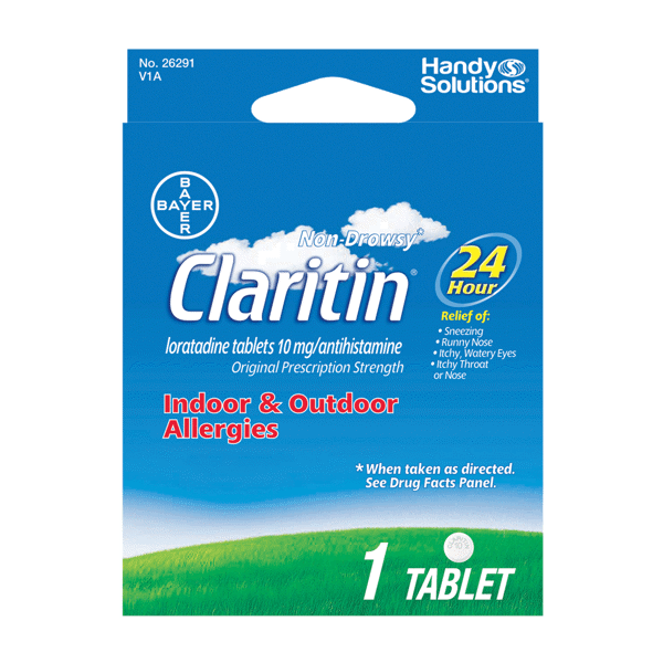 Claritin Allergy Relief Tablet 1 Dose