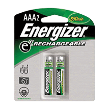NH12BP-2 Energizer Rechargeable AAA-2