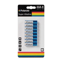 (Unavailable) Polaroid Super Alkaline Batteries AAA-12PK
