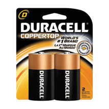 1300B2Z Duracell Alkaline Battery D-2