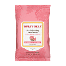 Burt's Bees Facial Towelettes Pink Grapefruit 10ct #10792850900285