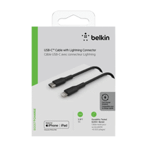 Belkin PVC USB-C to Lightning Cable 3.3Ft Black