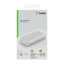 (DP) Belkin Power Bank 20000mAh Dual USB-A White