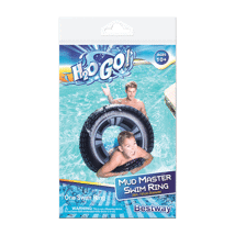 H2OGO Mud Master Swim Ring 36" Ages 10+