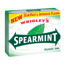 Wrigley's Spearmint Slim Pk 15 Stick