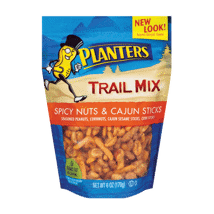 Planters Trail Mix-Spicy Nuts & Cajun Sticks Bag 6oz