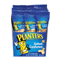 Planters Salted Cashews Bag 2oz