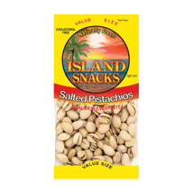 Island Snacks Salted Pistachios 2.5oz
